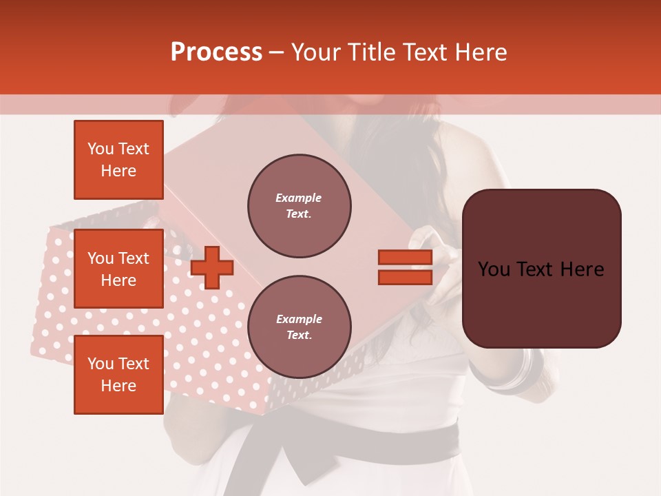 Adult Brunette Cute PowerPoint Template