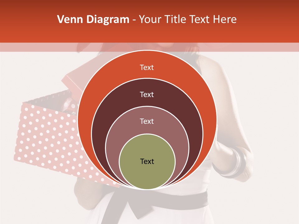 Adult Brunette Cute PowerPoint Template