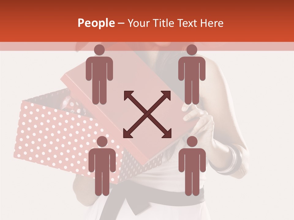 Adult Brunette Cute PowerPoint Template