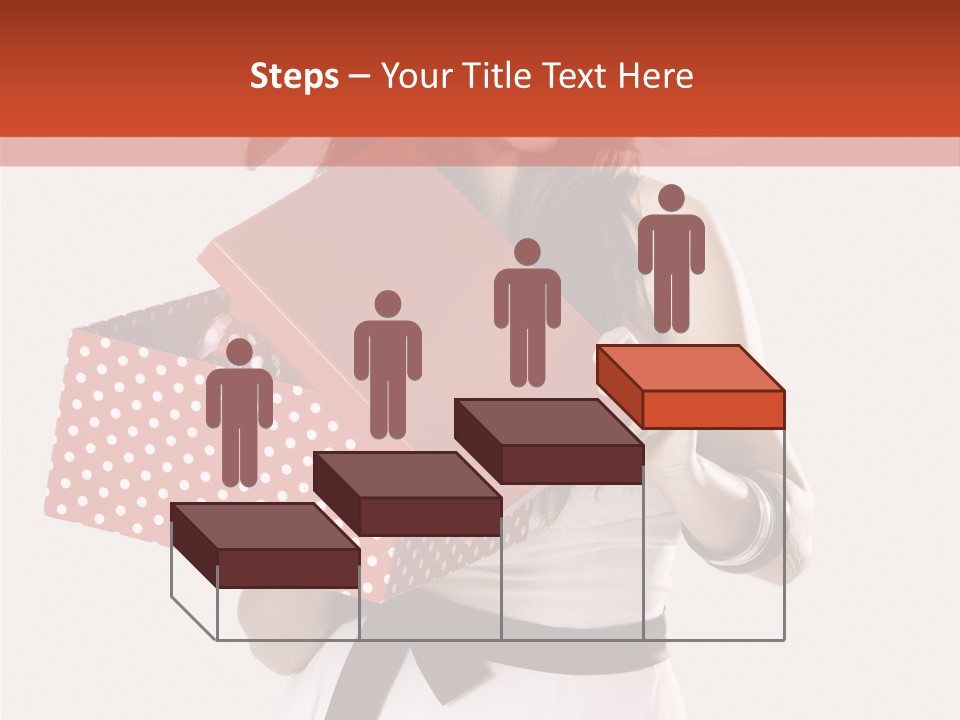 Adult Brunette Cute PowerPoint Template