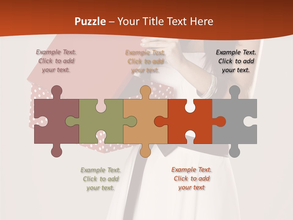 Young Casual Mouth PowerPoint Template