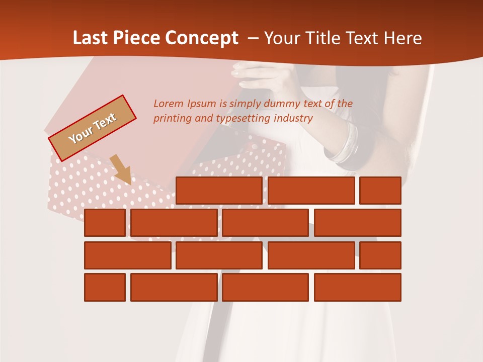Young Casual Mouth PowerPoint Template