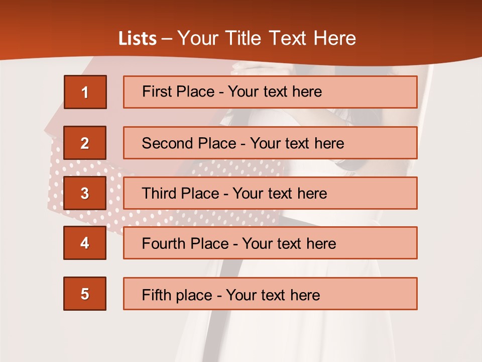 Young Casual Mouth PowerPoint Template