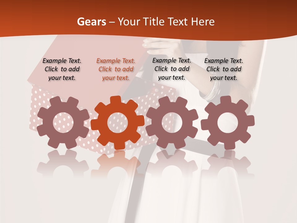 Young Casual Mouth PowerPoint Template