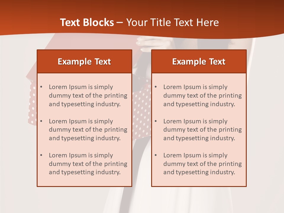 Young Casual Mouth PowerPoint Template