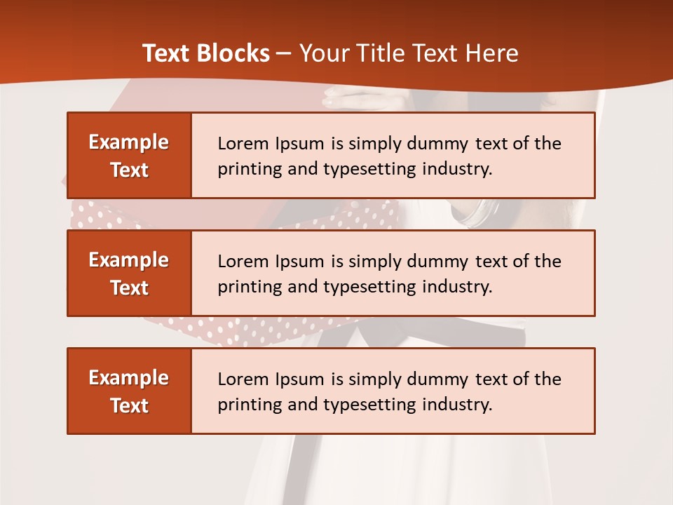 Young Casual Mouth PowerPoint Template