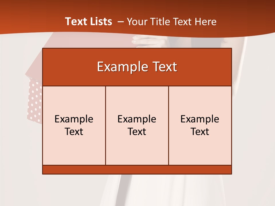Young Casual Mouth PowerPoint Template