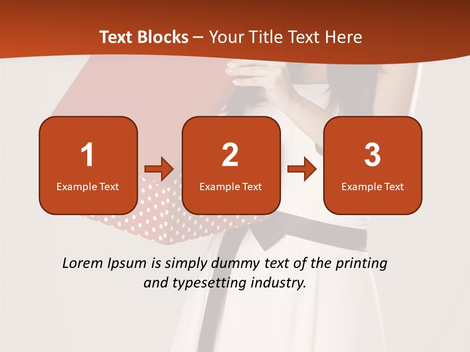 Young Casual Mouth PowerPoint Template