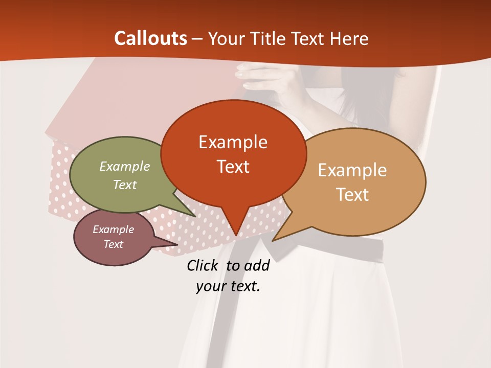Young Casual Mouth PowerPoint Template
