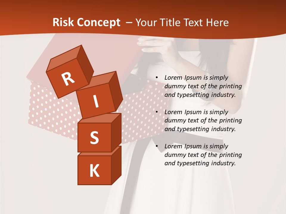 Young Casual Mouth PowerPoint Template