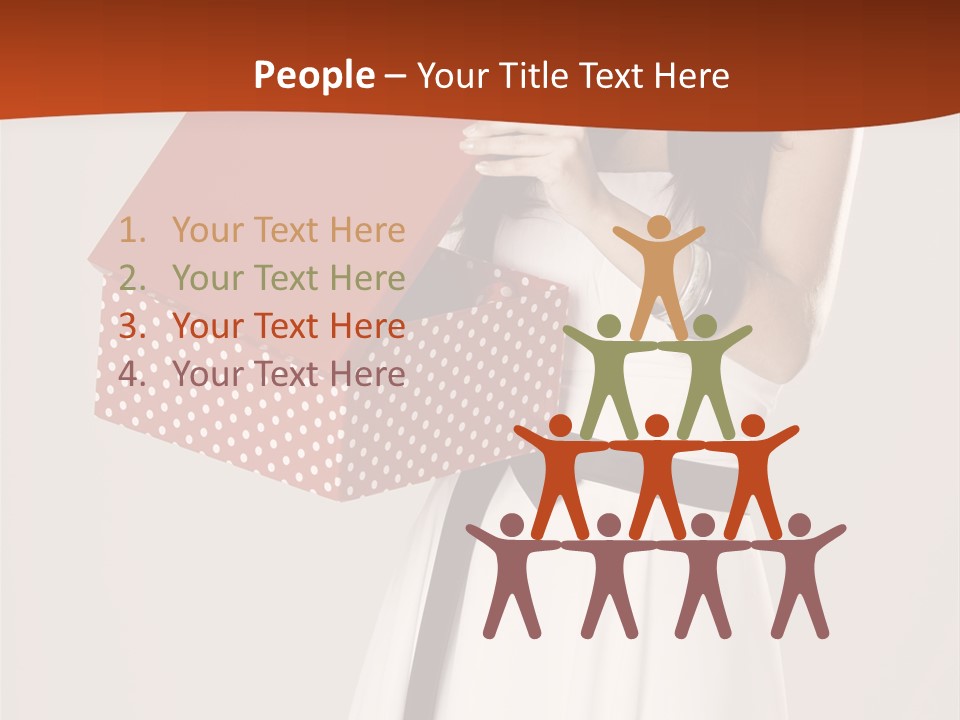 Young Casual Mouth PowerPoint Template