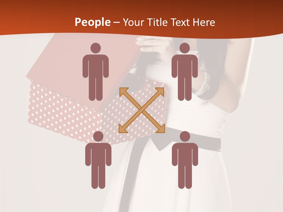 Young Casual Mouth PowerPoint Template