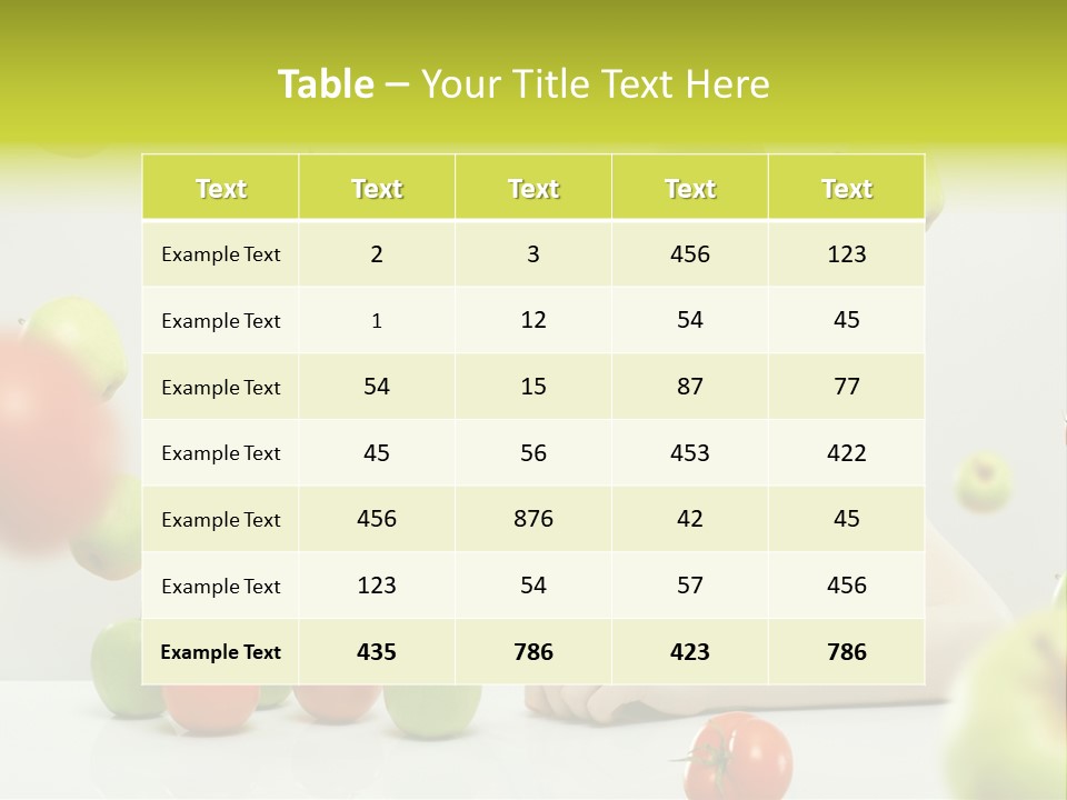 Sit Eating Women PowerPoint Template