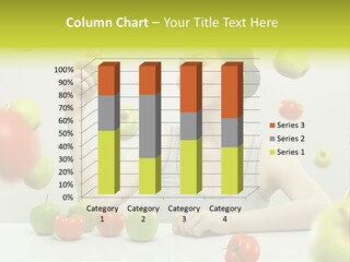 Sit Eating Women PowerPoint Template