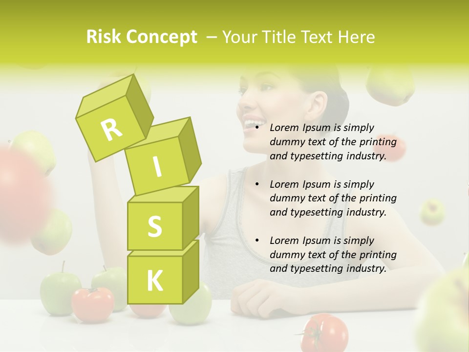 Sit Eating Women PowerPoint Template