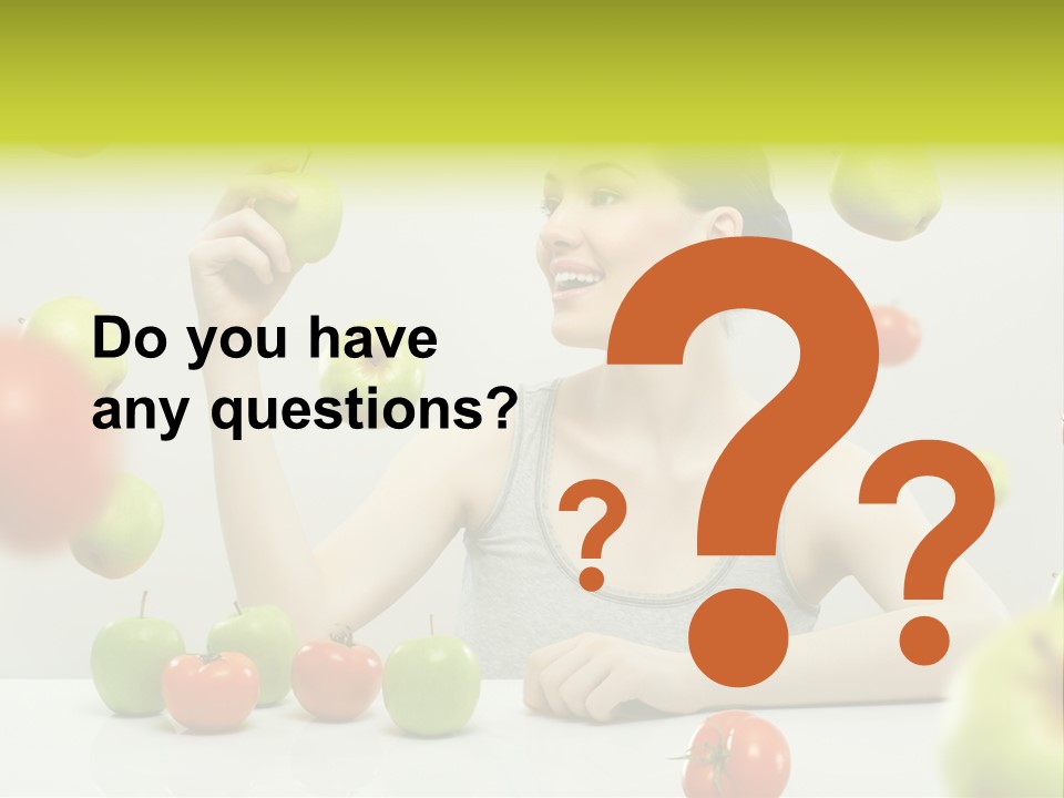 Sit Eating Women PowerPoint Template