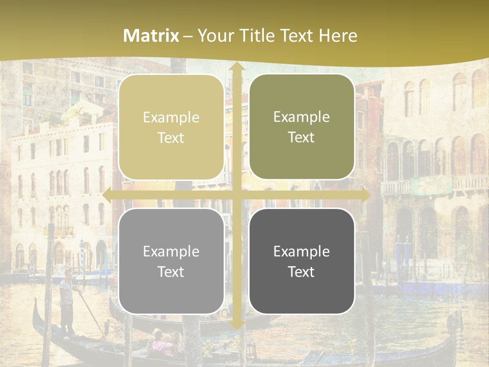 Holiday Artwork European PowerPoint Template