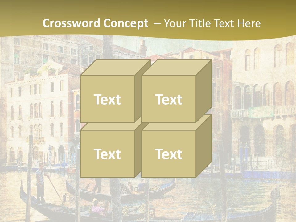 Holiday Artwork European PowerPoint Template