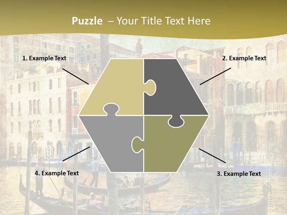 Holiday Artwork European PowerPoint Template