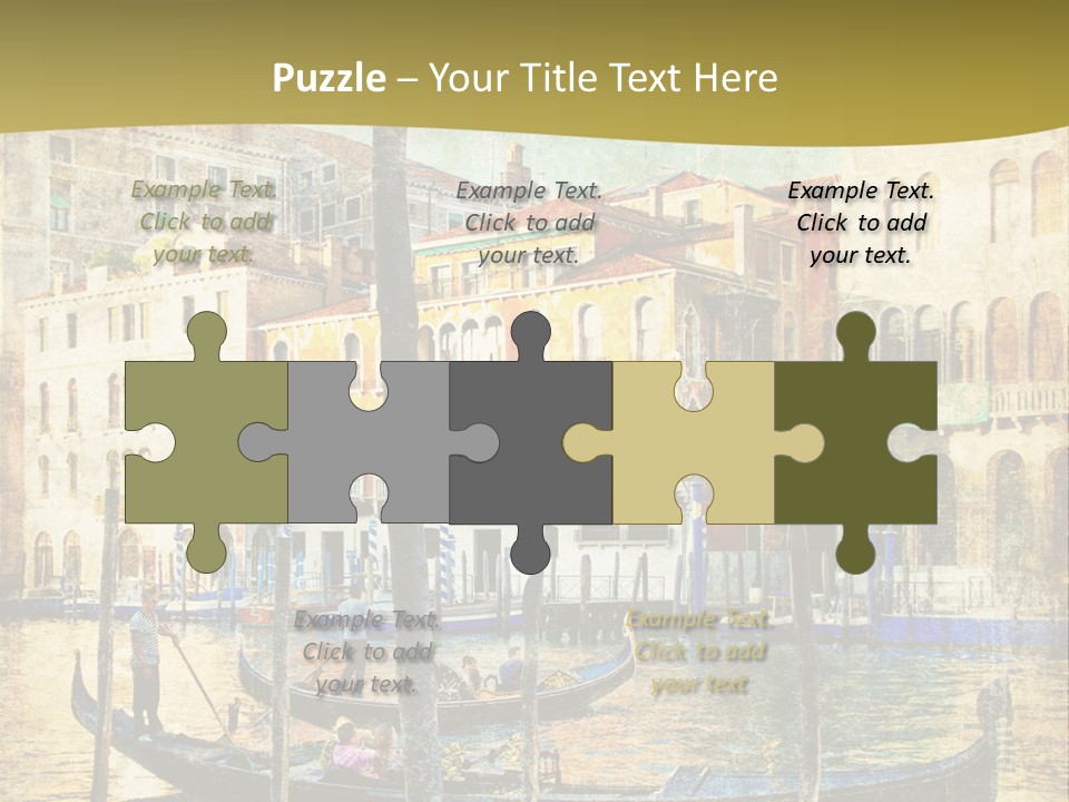 Holiday Artwork European PowerPoint Template