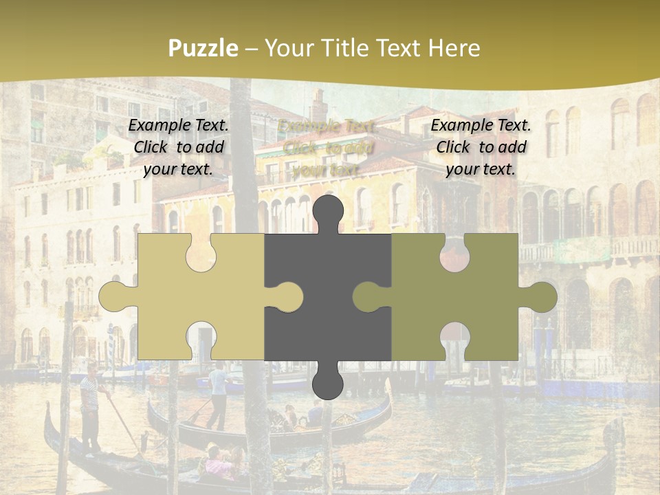 Holiday Artwork European PowerPoint Template