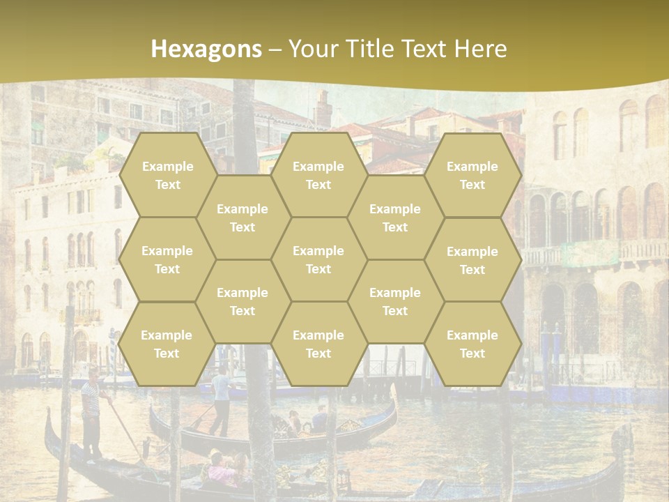 Holiday Artwork European PowerPoint Template