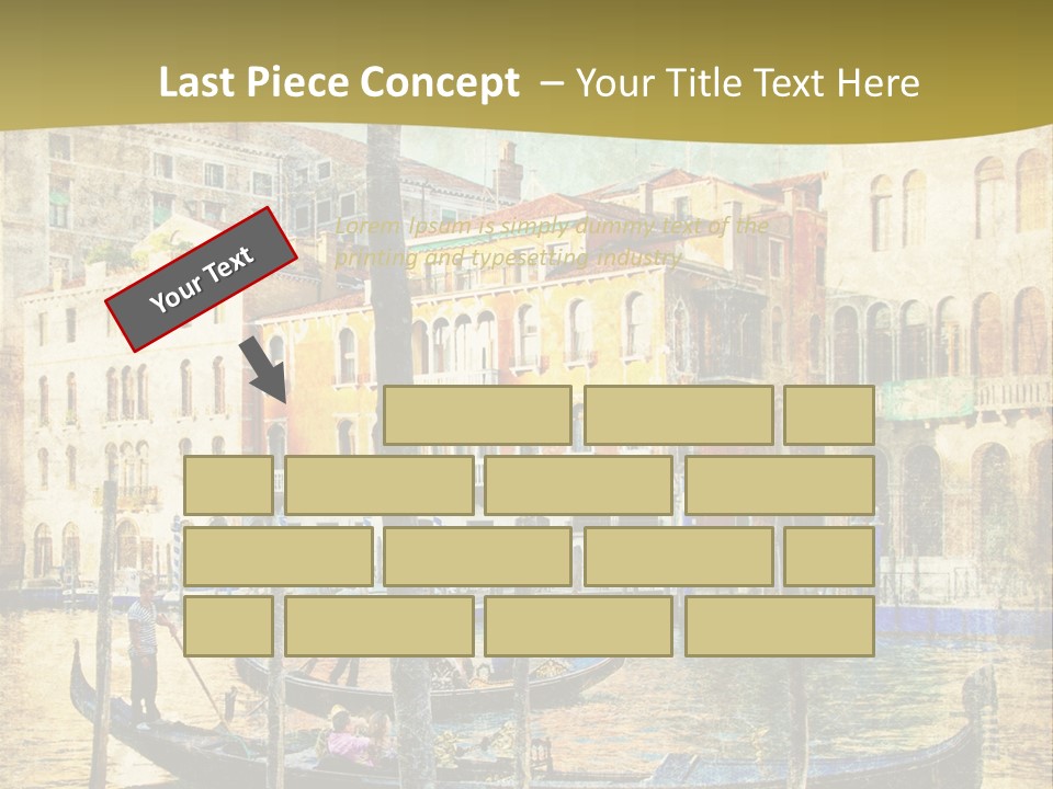 Holiday Artwork European PowerPoint Template