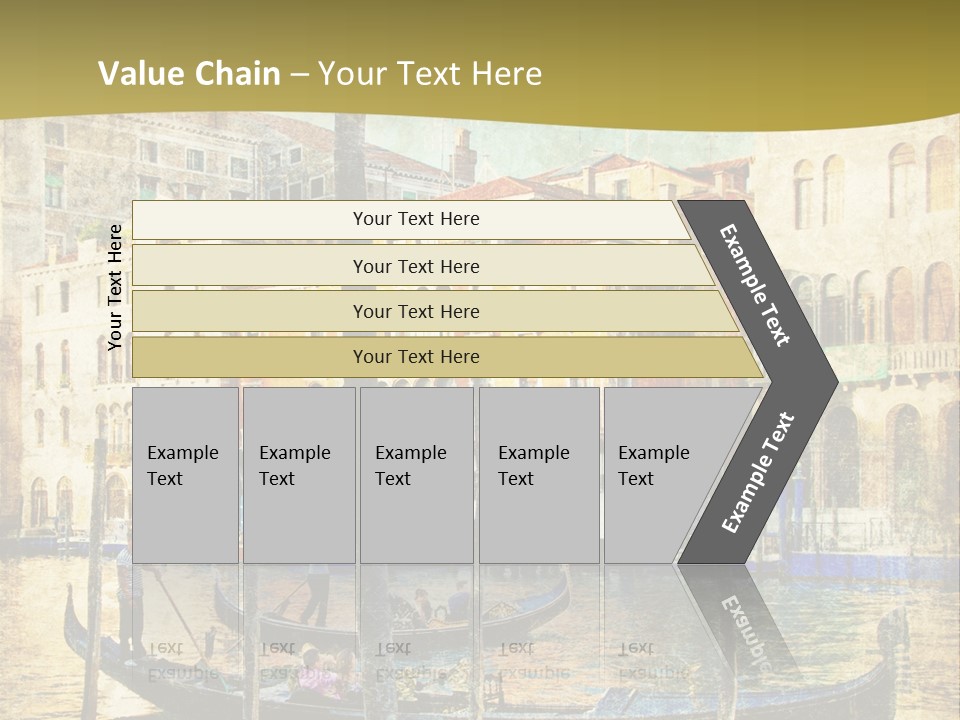 Holiday Artwork European PowerPoint Template