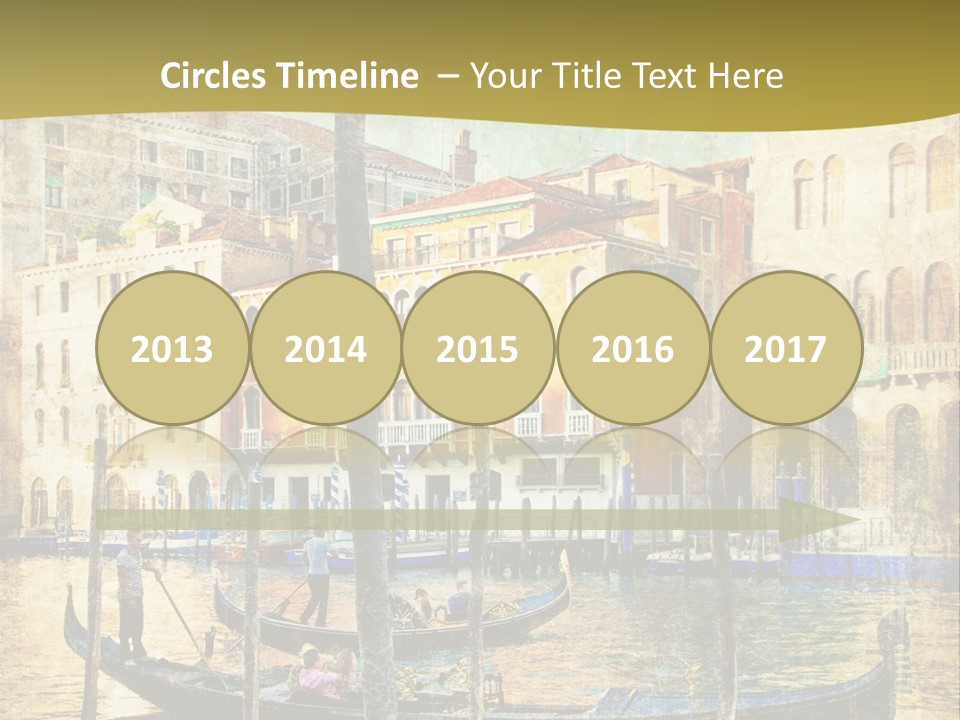 Holiday Artwork European PowerPoint Template