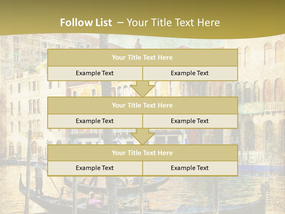 Holiday Artwork European PowerPoint Template