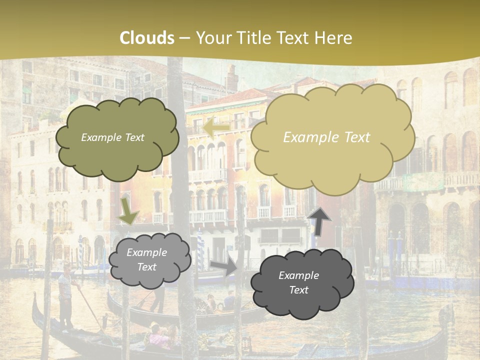 Holiday Artwork European PowerPoint Template