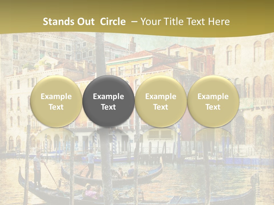 Holiday Artwork European PowerPoint Template