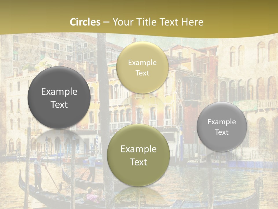 Holiday Artwork European PowerPoint Template