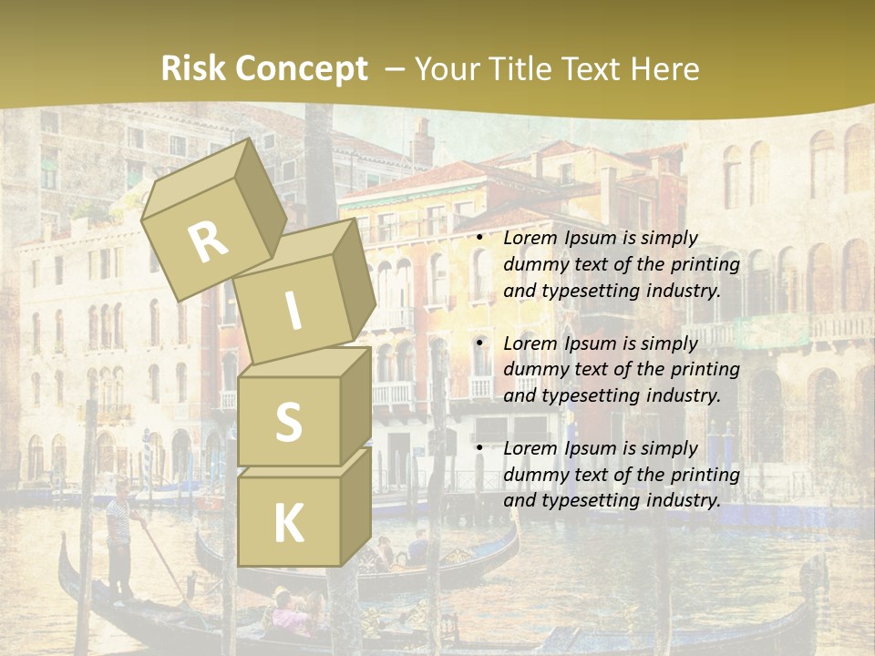 Holiday Artwork European PowerPoint Template