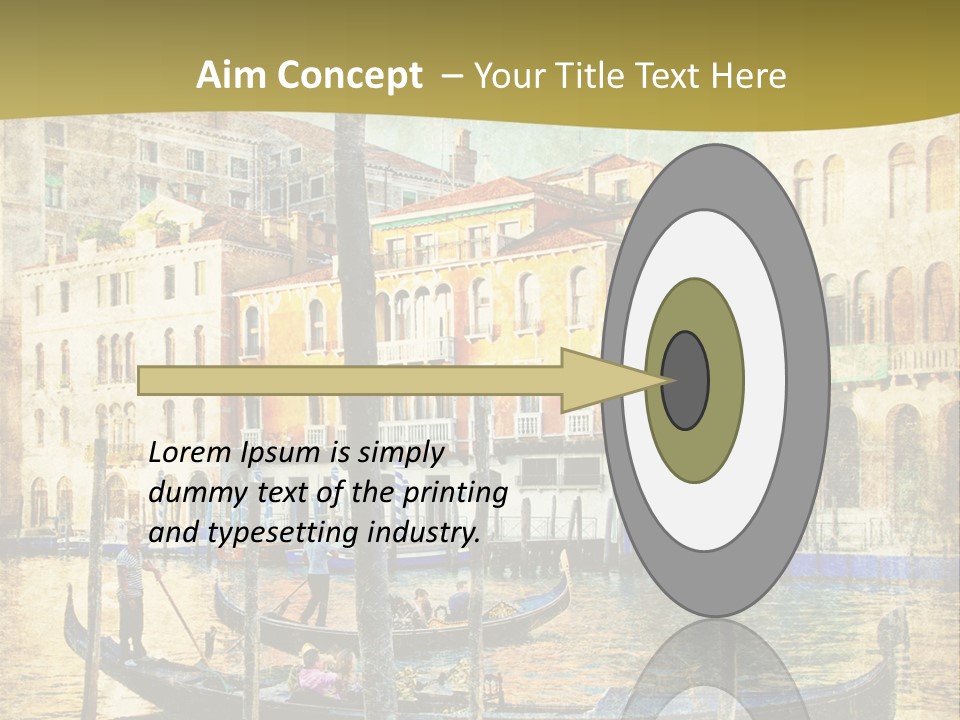 Holiday Artwork European PowerPoint Template