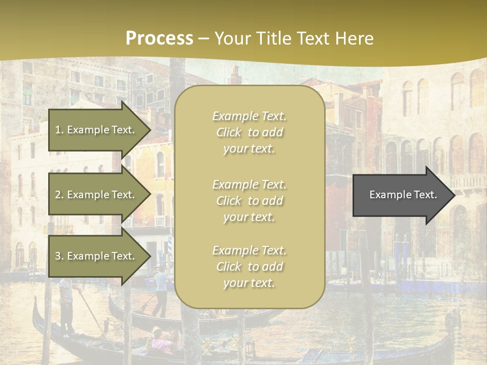 Holiday Artwork European PowerPoint Template