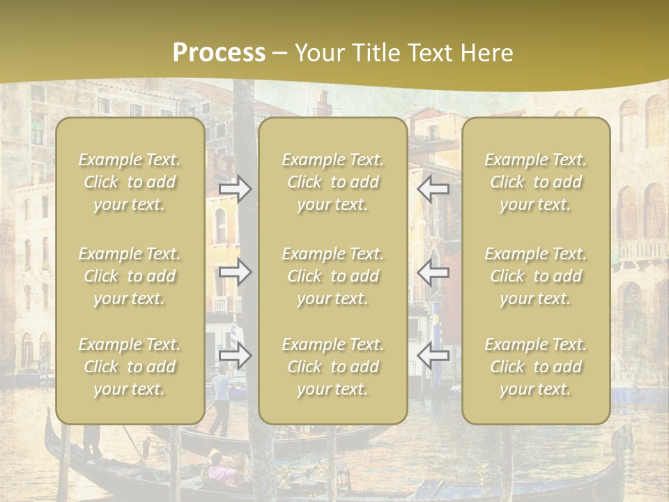 Holiday Artwork European PowerPoint Template