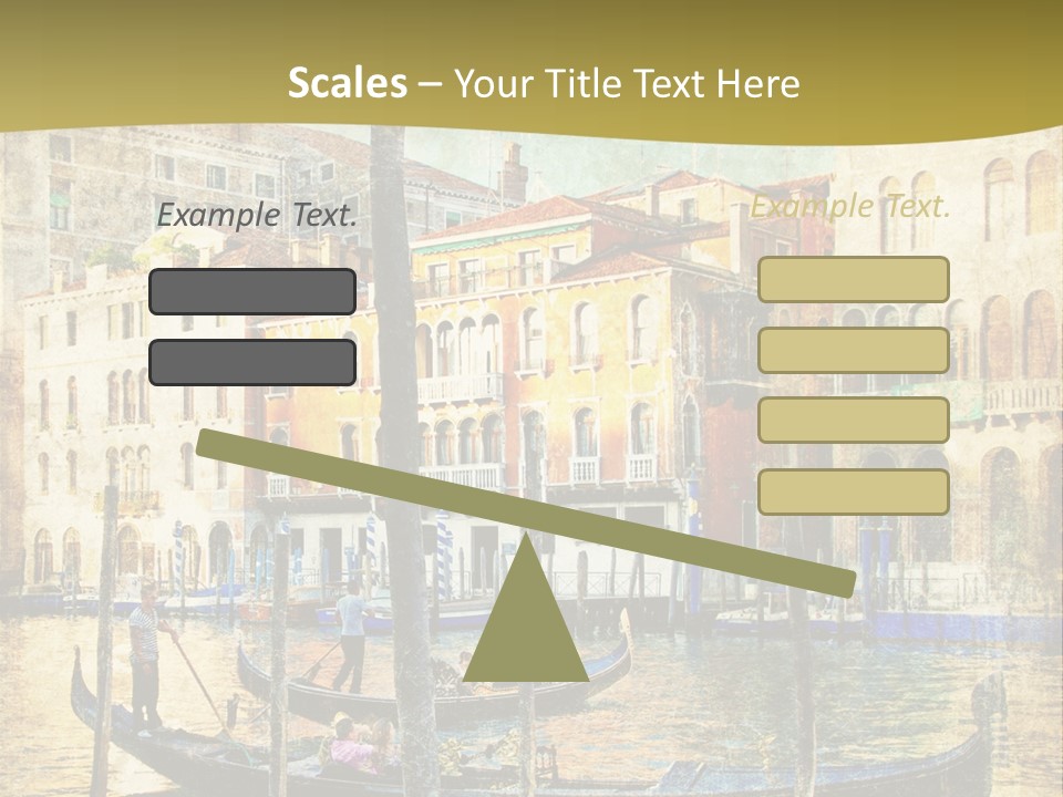 Holiday Artwork European PowerPoint Template