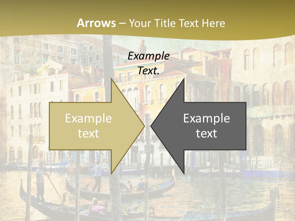 Holiday Artwork European PowerPoint Template