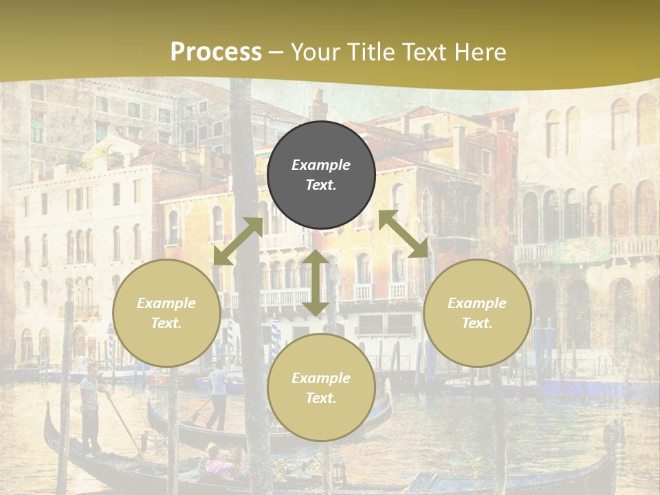 Holiday Artwork European PowerPoint Template