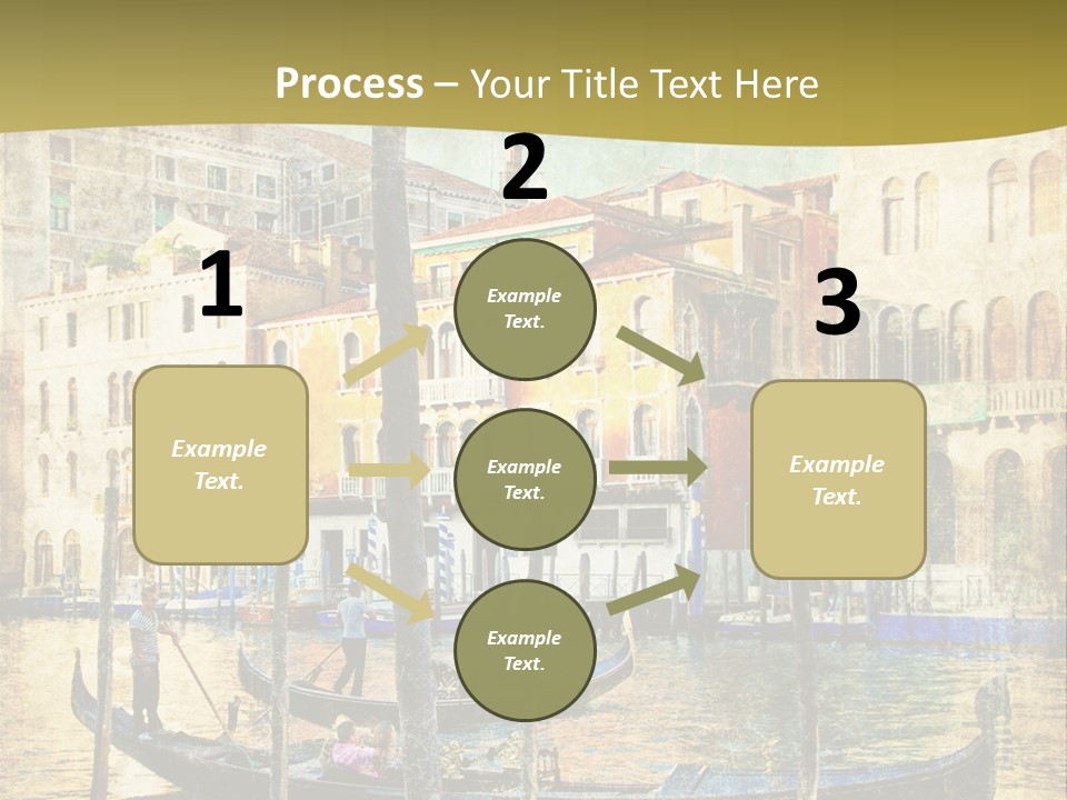 Holiday Artwork European PowerPoint Template