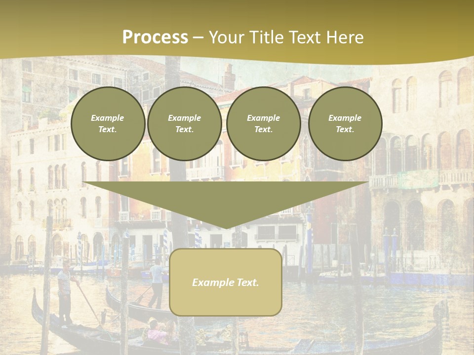 Holiday Artwork European PowerPoint Template