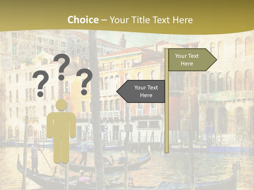 Holiday Artwork European PowerPoint Template