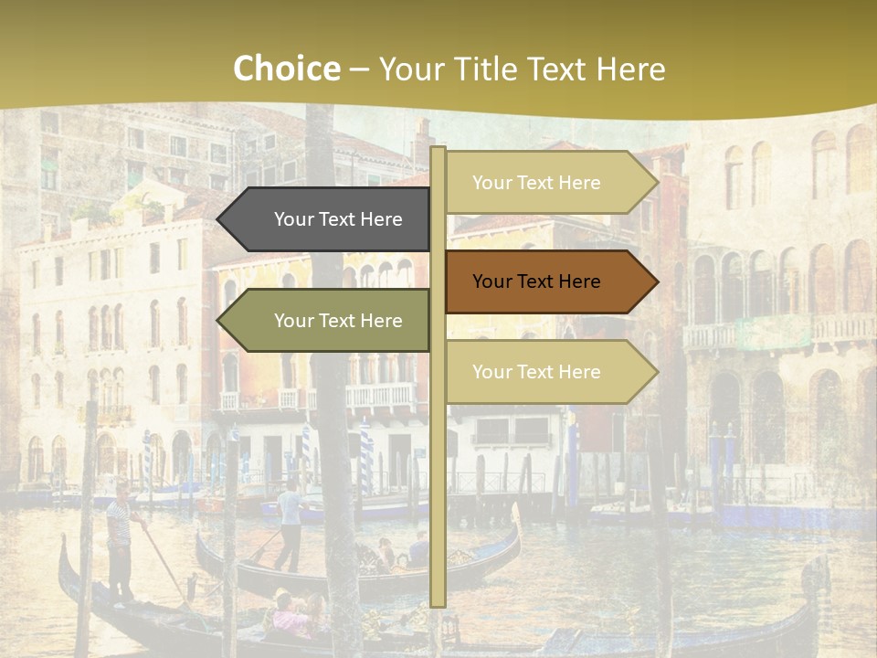 Holiday Artwork European PowerPoint Template