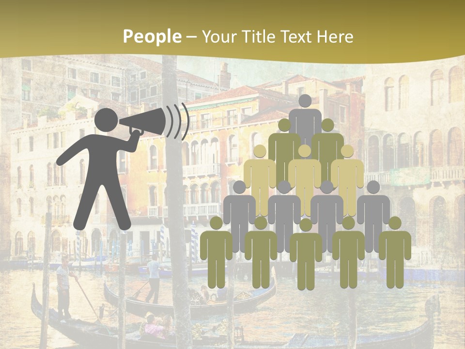 Holiday Artwork European PowerPoint Template