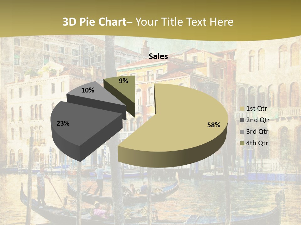 Holiday Artwork European PowerPoint Template