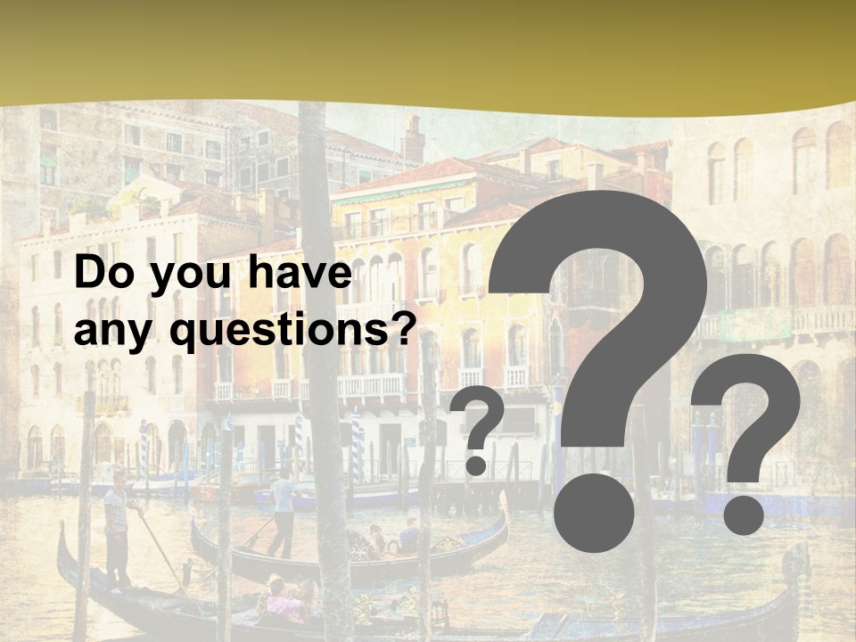 Holiday Artwork European PowerPoint Template