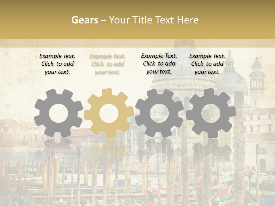 Italy Tourism Dome PowerPoint Template