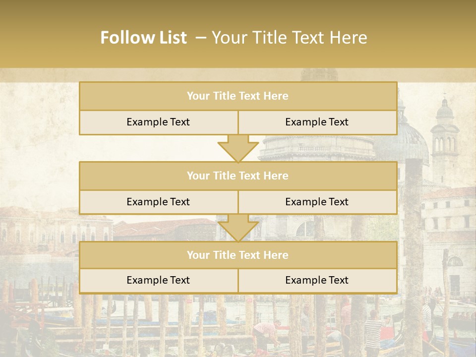 Italy Tourism Dome PowerPoint Template