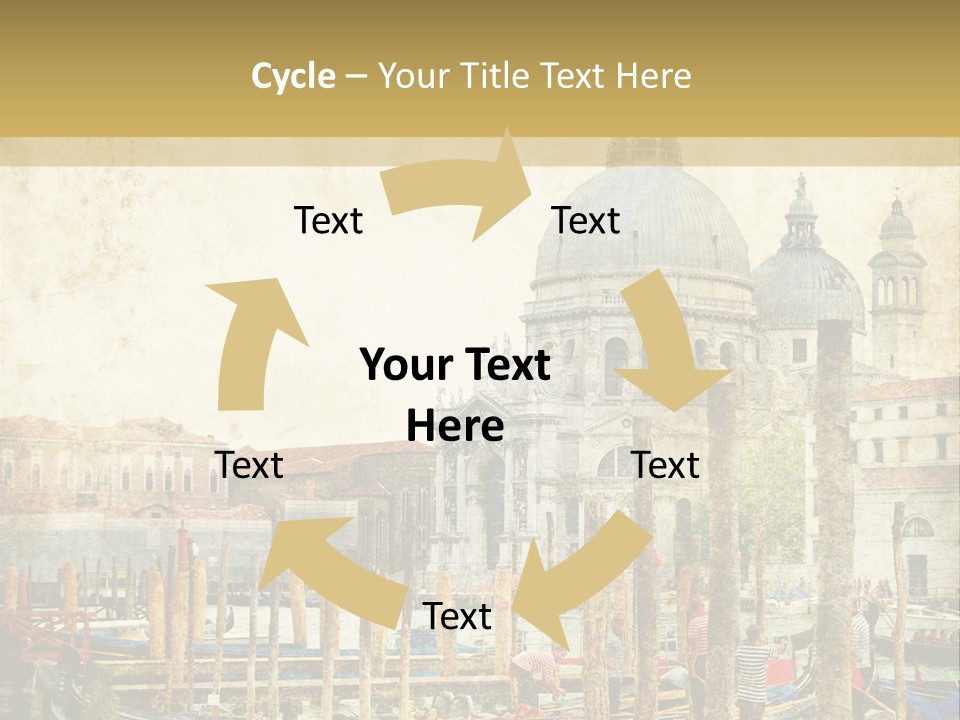 Italy Tourism Dome PowerPoint Template